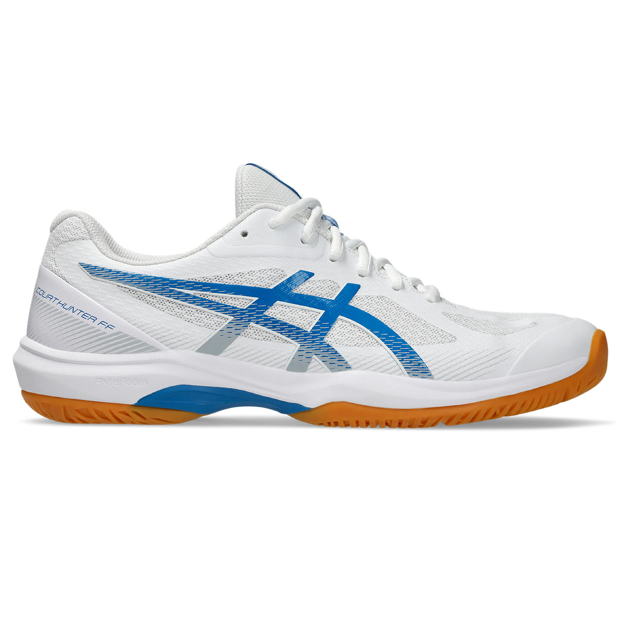 ASICS COURT HUNTER FF Breathable Badminton Shoes Men’s White Blue