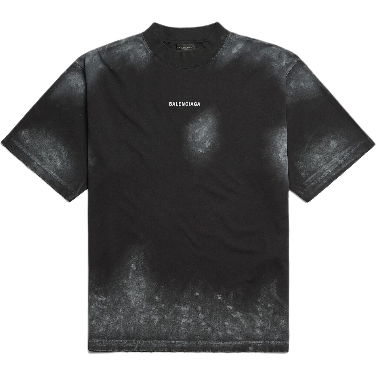 Мужская футболка Balenciaga (черная)