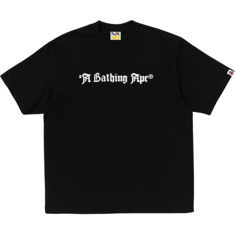 Мужская футболка A BATHING APE FW25 (черная)