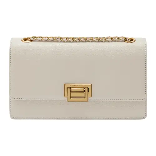 CHARLES&KEITH Fabric Crossbody Bags Medium Women's Multicolor