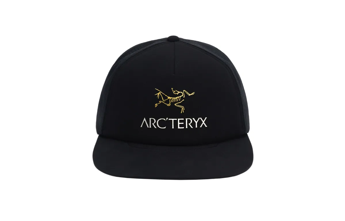 Arc'teryx Polyester Baseball Caps Unisex Black