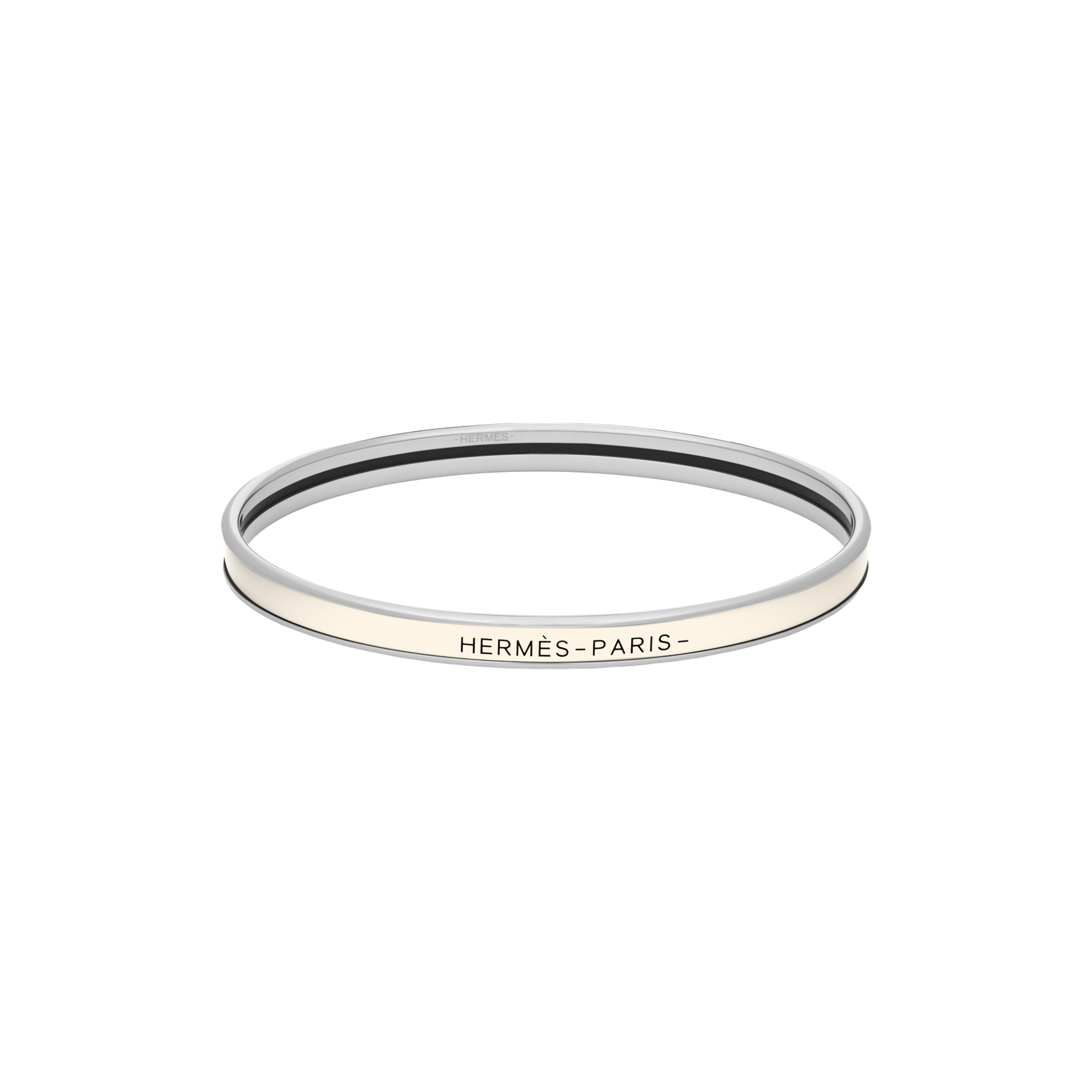 Браслет Hermes (бело-серебристый)