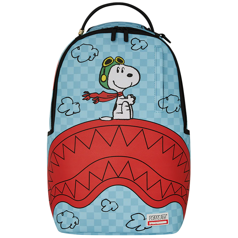 Рюкзак SPRAYGROUND X Снупи (светло-голубой)