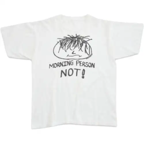 SAINT LAURENT T Shirts Unisex White Crew Neck Moderate Straight Fit