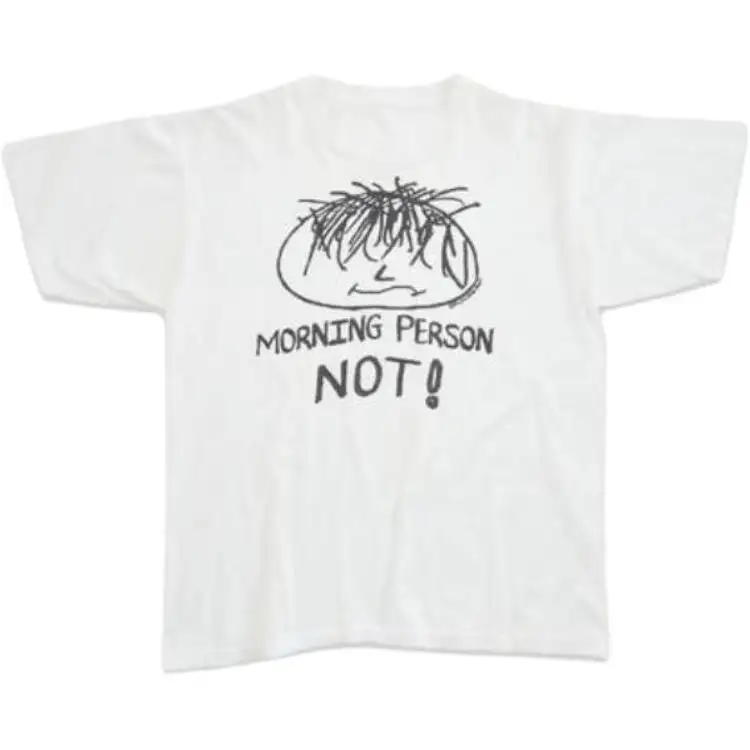 SAINT LAURENT T Shirts Unisex White Crew Neck Moderate Straight Fit