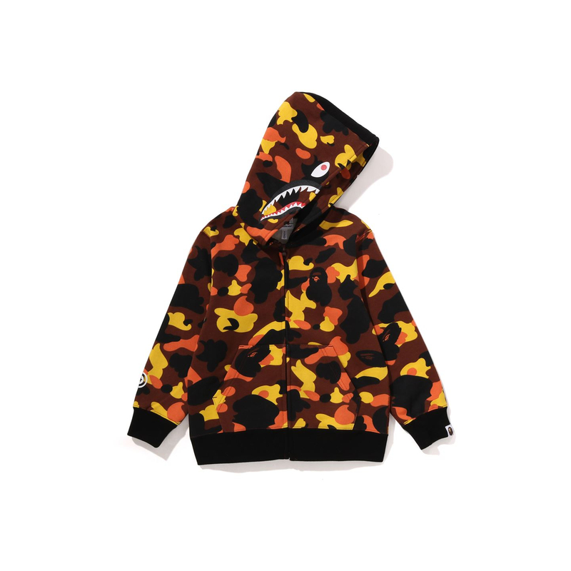 Детское худи A BATHING APE Камуфляж (разноцветное)
