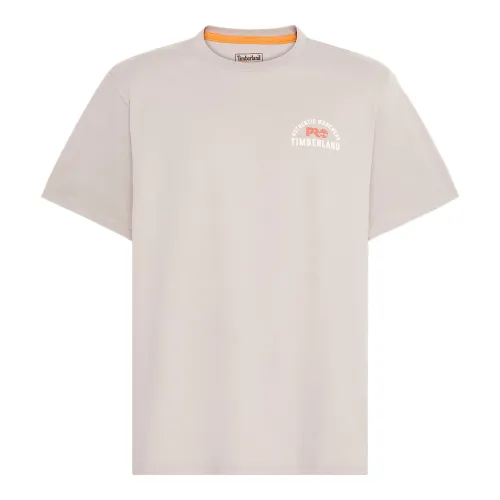 Timberland PRO T Shirts Men's Khaki Crew Neck