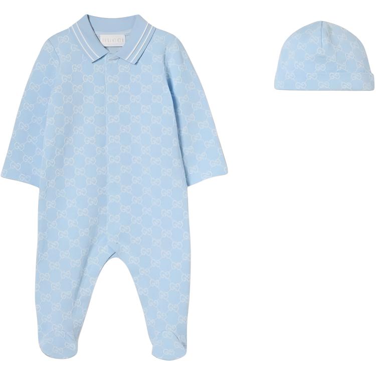 Боди Gucci Infant Set (голубой)