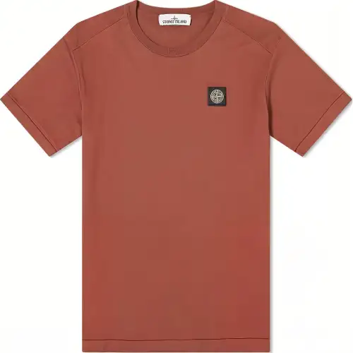 STONE ISLAND T Shirt Men's Burgundy