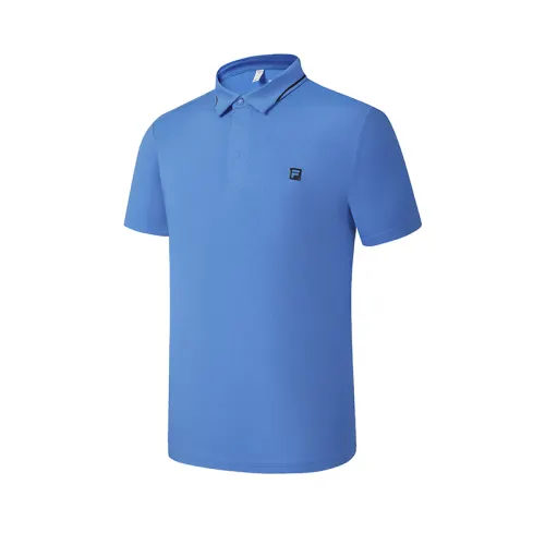 FILA Golf Polo Shirt Men's Blue Brunella