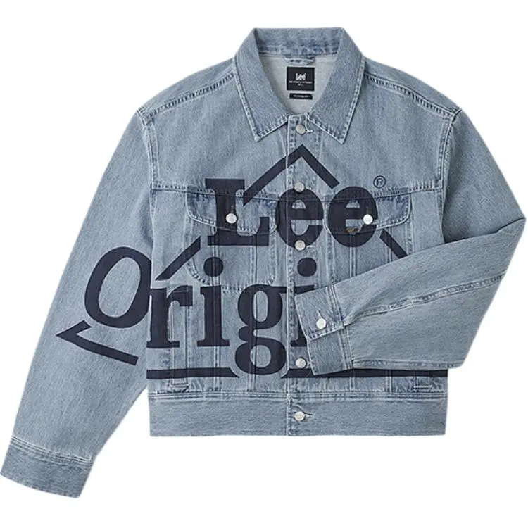 Lee Denim Jacket Men's Light Blue