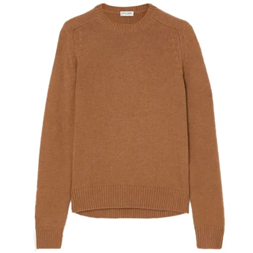 SAINT LAURENT Crewneck Long Sleeved Jumper
