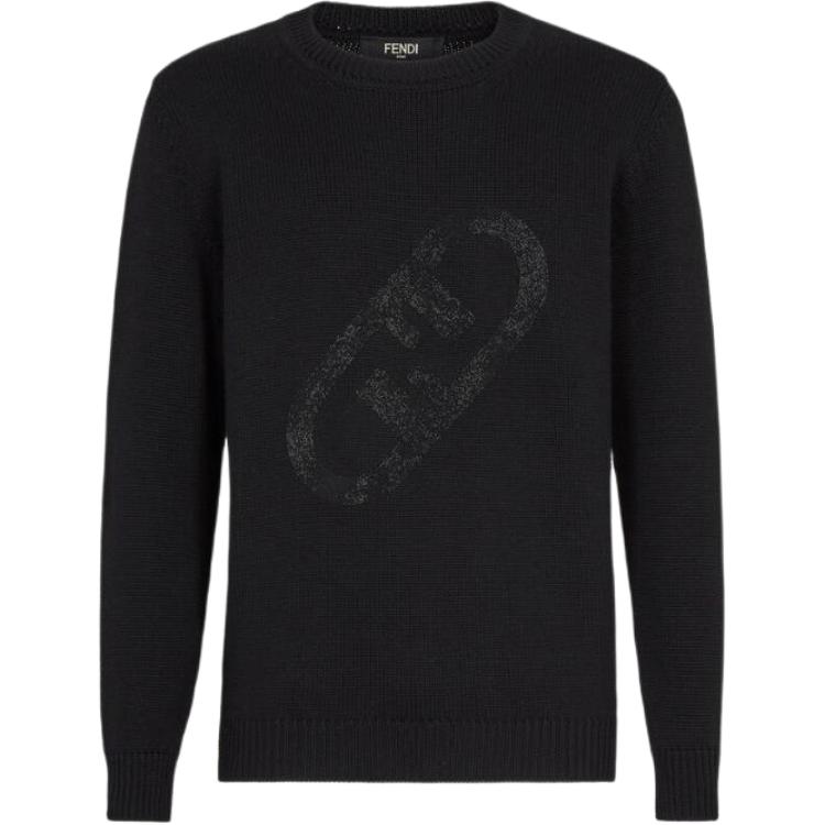 Мужской свитер Fendi FENDI FW22 (черный)