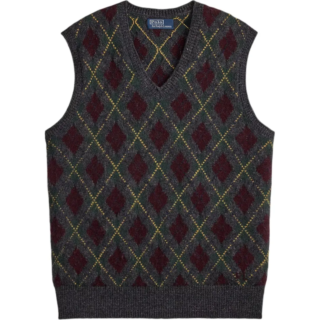 Polo Ralph Lauren argyle sleeveless vest