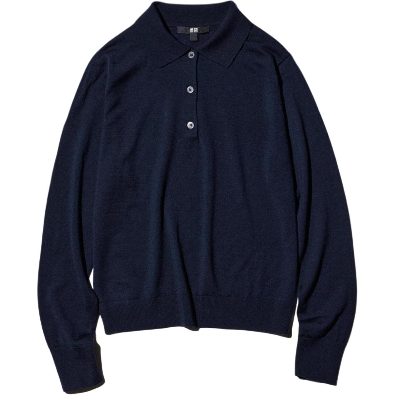 Женский джемпер UNIQLO POLO (бежевый)