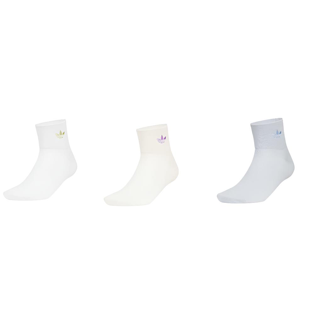 Adidas Originals ORI ANK Crew Socks Unisex 3 Pack Mixed Color