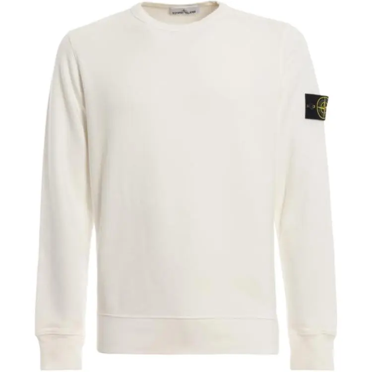 Stone Island Compass-patch crew-neck sweatshirt