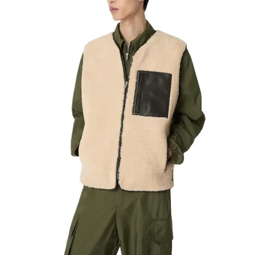 Bottega Veneta Vests Men's Bone Beige Moderate