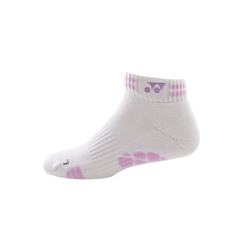 YONEX Crew Socks Women’s 1 Pack/2 Pack/3 Pack /White Purple/