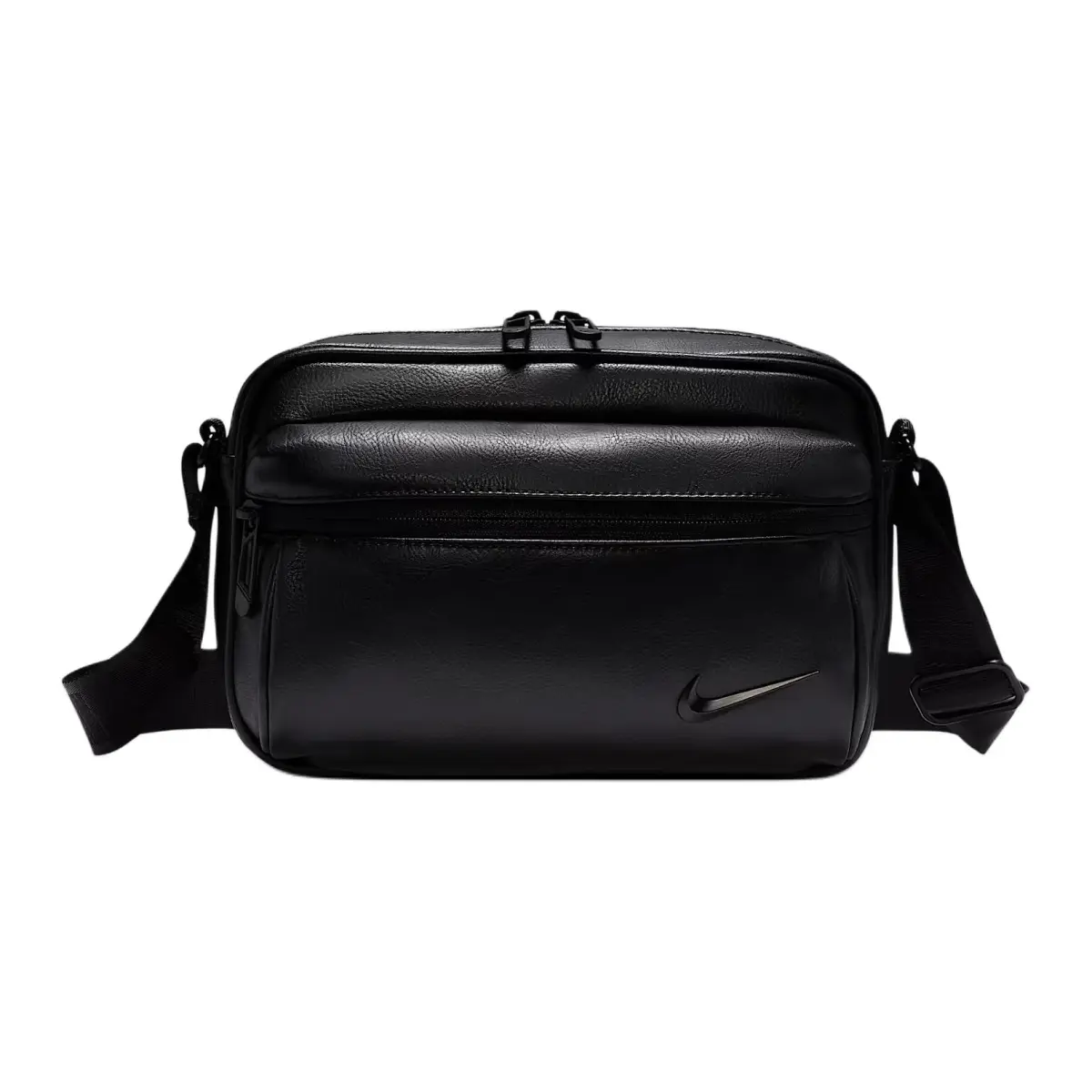 Nike Heritage Polyurethane (PU) Shoulder Bags Unisex Black