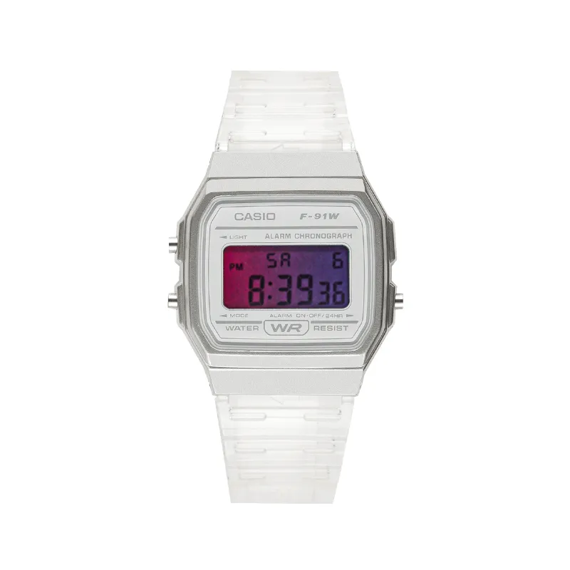 CASIO Custom Collection Quartz Movement Watch Unisex Multicolor Watch Dial
