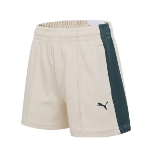 PUMA Casual Shorts Women's Beige Moderate