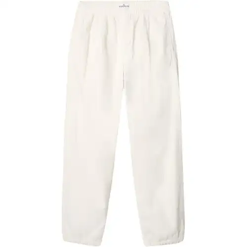STONE ISLAND Casual Pants Men's Ivory White