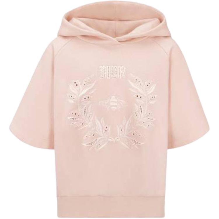 DIOR Sweatshirt, fuchsia children's long-sleeve with hood