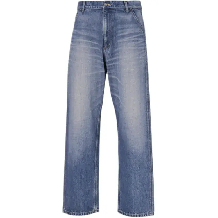 Onitsuka Tiger DENIVITA WIDE DENIM PANTS Jeans Men's Light Blue