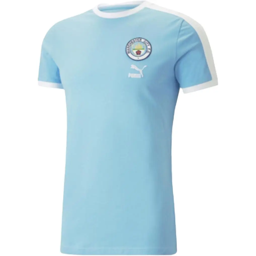 PUMA Manchester City Soccer Jerseys Unisex Blue Moderate