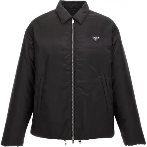PRADA FW24 Puffer Jacket Men's Black