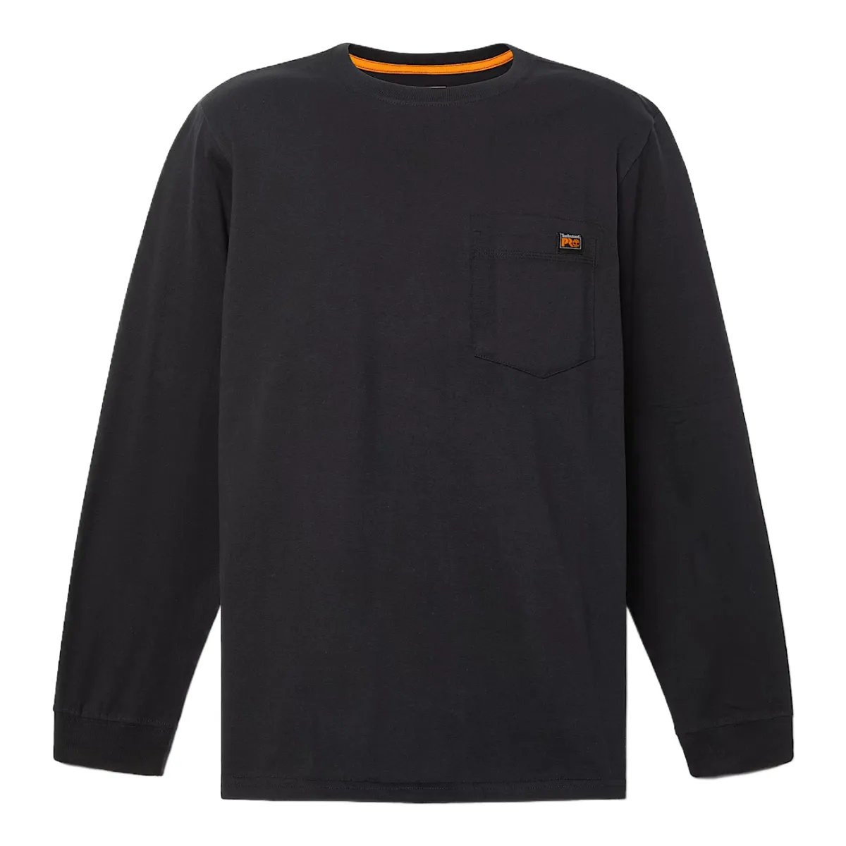 Timberland PRO T-Shirts Men's Black Crew Neck Thickened