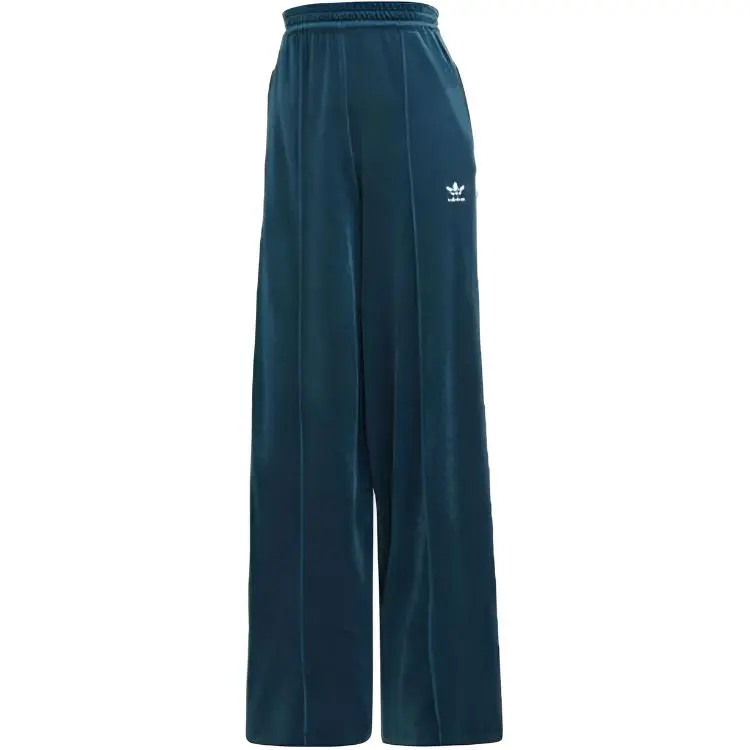 Adidas Originals Velvet Tp Casual Pants Japan Version Women's Blue Green