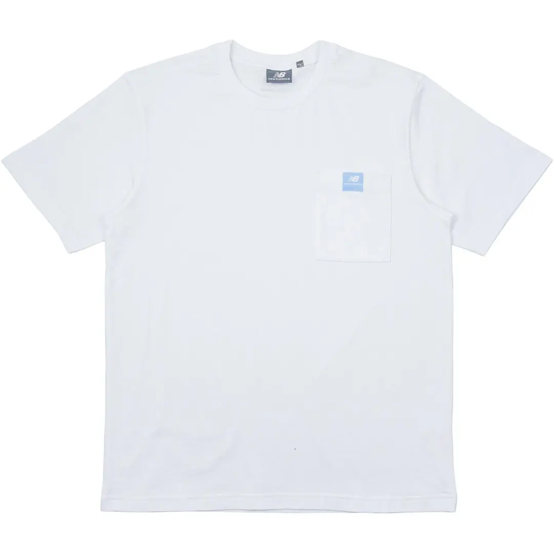 New Balance T Shirt Asian Version Unisex White