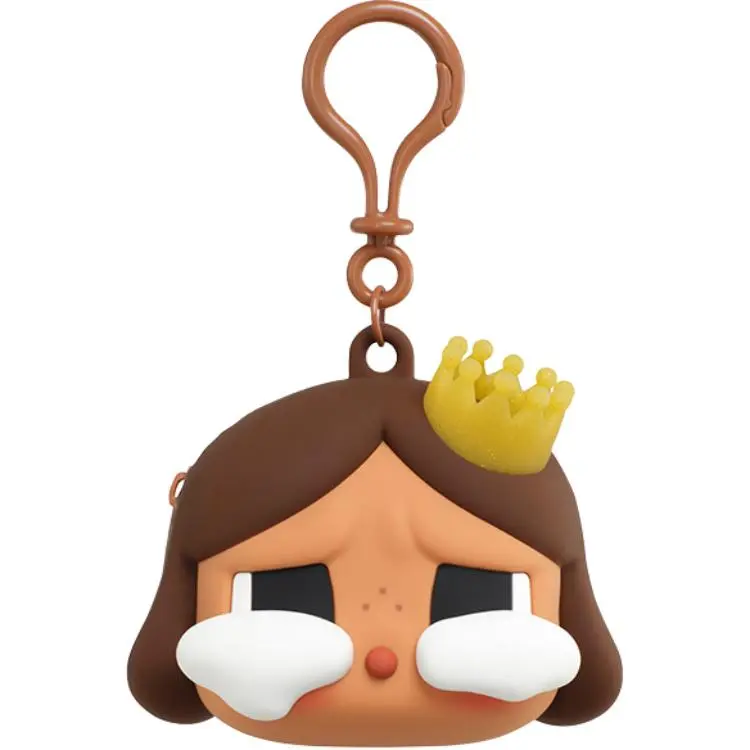 POP MART SHINY Crybaby Doll Earphone Case Gold, Brown Merch Cute Trend Based Products