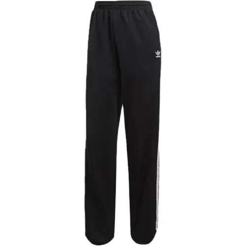 Adidas Originals Casual Pants Women's Black Moderate Straight Fit Pants