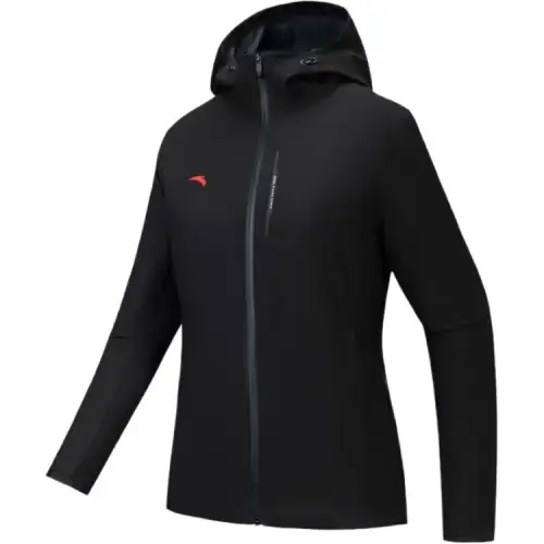 Anta Comprehensive Training Collection Storm Vest Waterproof, Windproof, And Breathable Windbreaker Jacket Women's