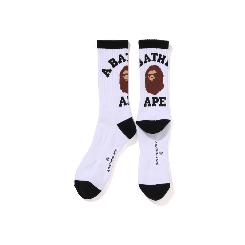A BATHING APE FW25 Crew Socks Unisex 1 Pack
