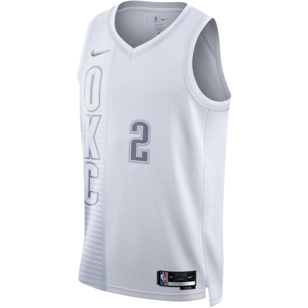 Nike Nba Oklahoma City Thunder Gilgeous Alexander City Edition Dri fit Jersey