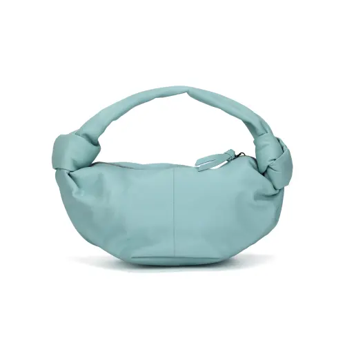 Bottega Veneta Cow Leather Shoulder Bag, Crossbody Bag, Handbag Women's Lake Blue