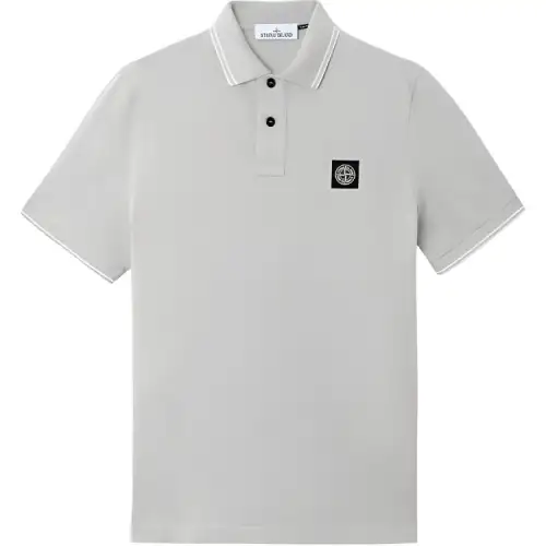 Stone Island Compass-patch polo shirt