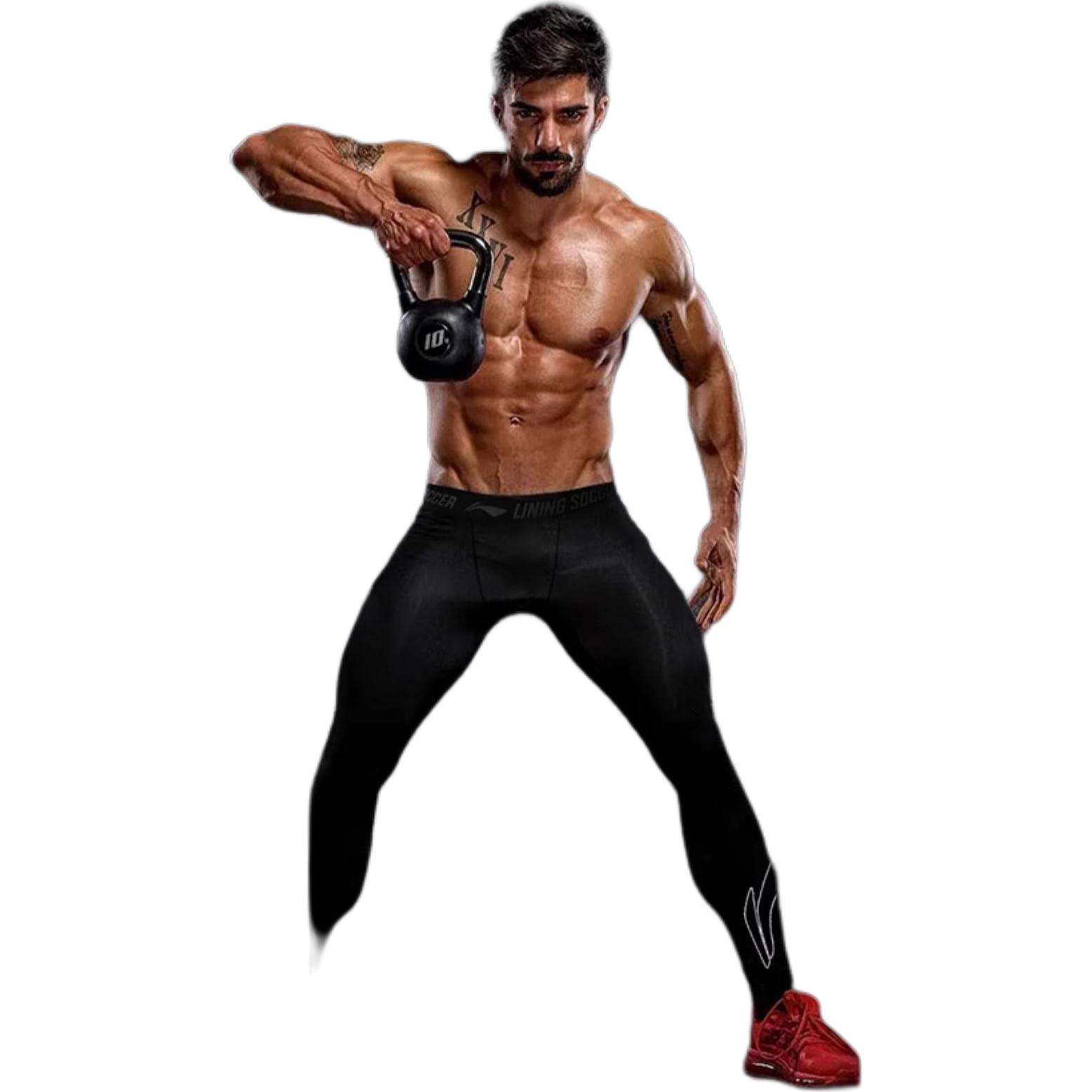 Li Ning Fitness Series Sports Pants Men’s Black