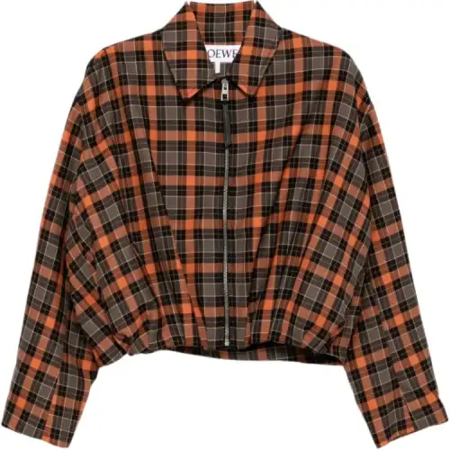 LOEWE Checked Jacket