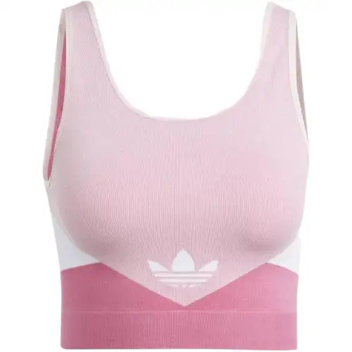 Adidas Originals Sleeveless Sports Shirts Women's Pink Other