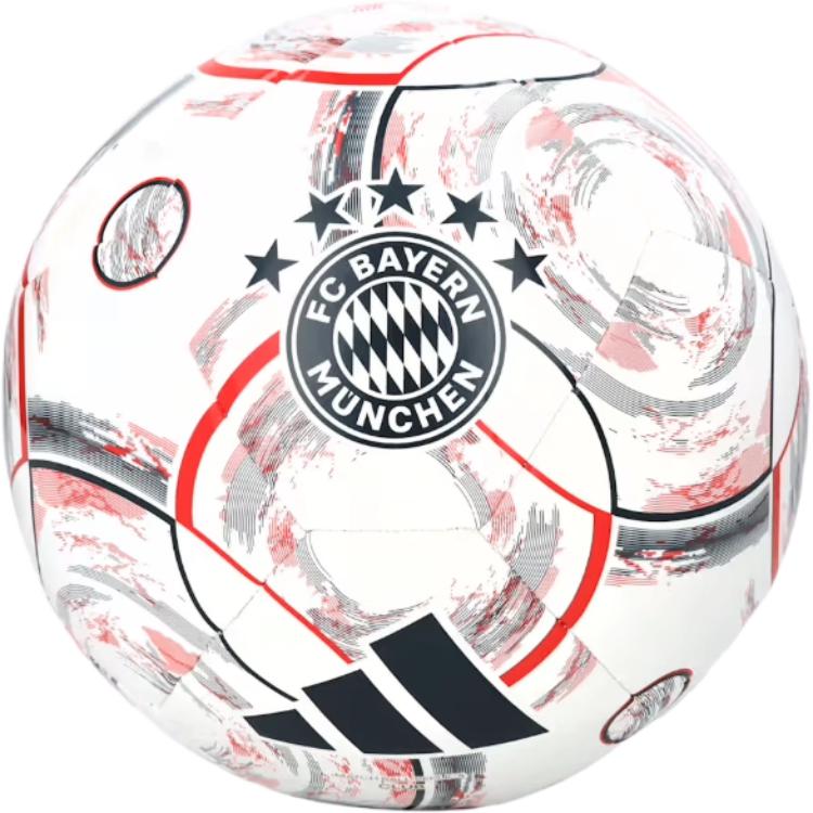 Adidas Size 5 Soccer Ball PVC Unisex White Red Gray