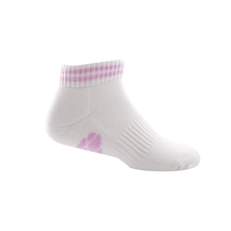 YONEX Crew Socks Women’s 1 Pack/2 Pack/3 Pack /White Purple/
