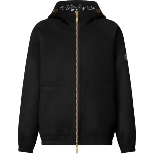 Lv Reversible Double Face Hoodie