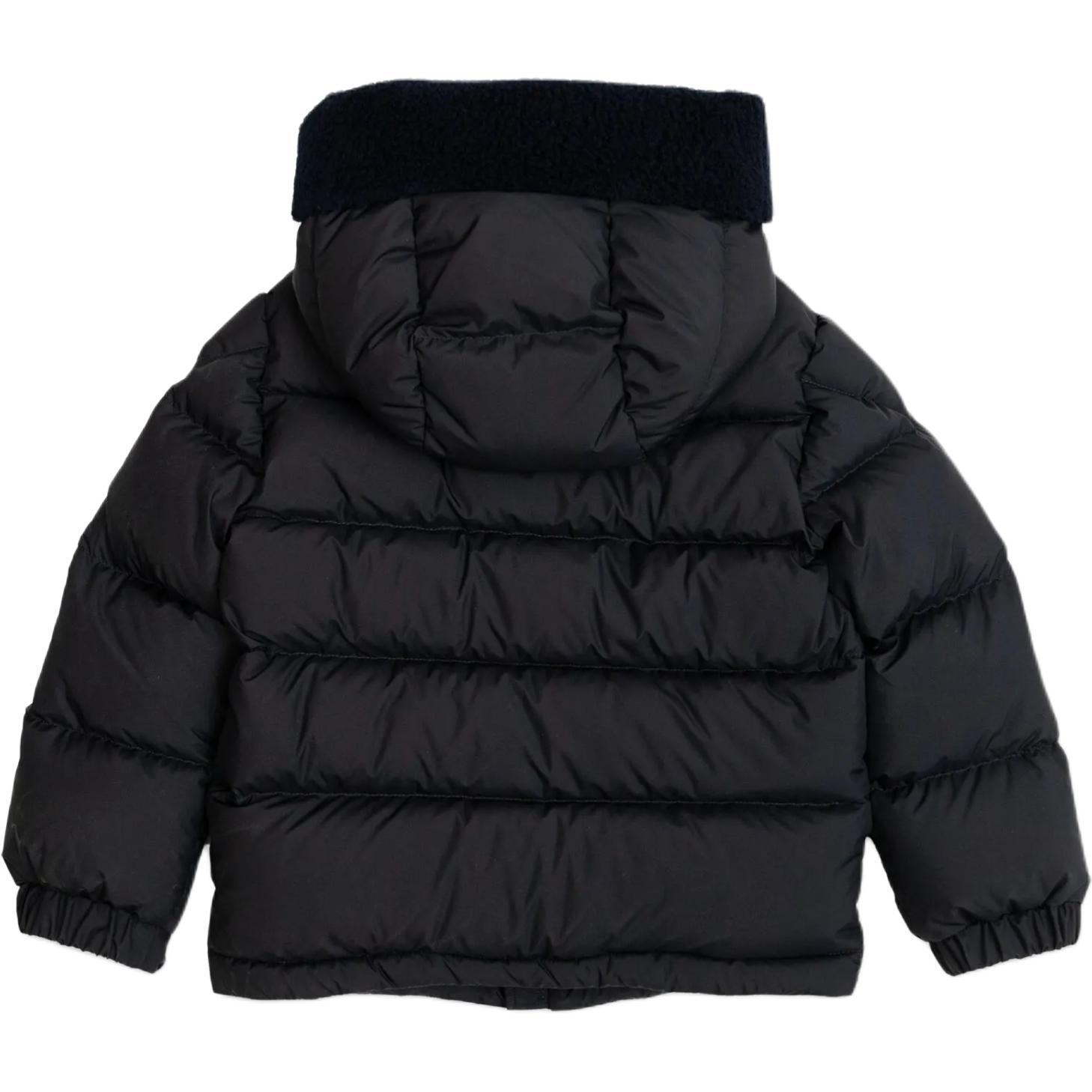 Детская куртка Moncler (темно-синяя) — фото 2