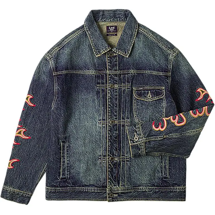Lee Denim Jacket Men's Medium Blue