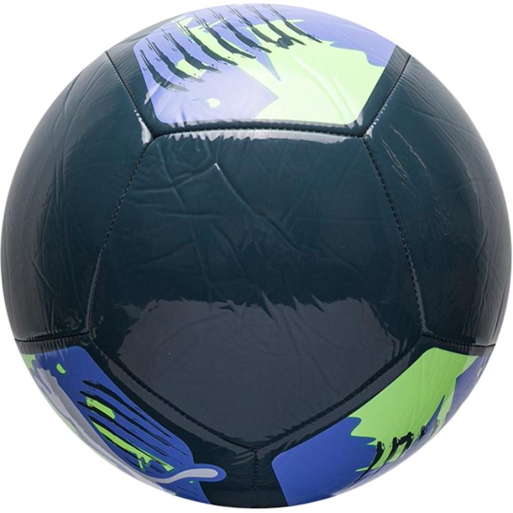 PUMA 3/4/Size 5 Soccer Ball Pu Unisex Black Purple